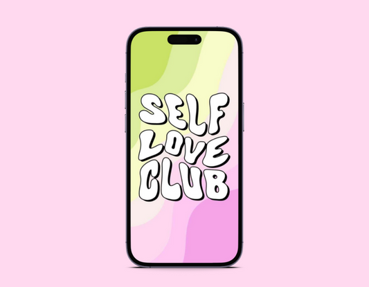 iPhone wallpaper Self Love Club