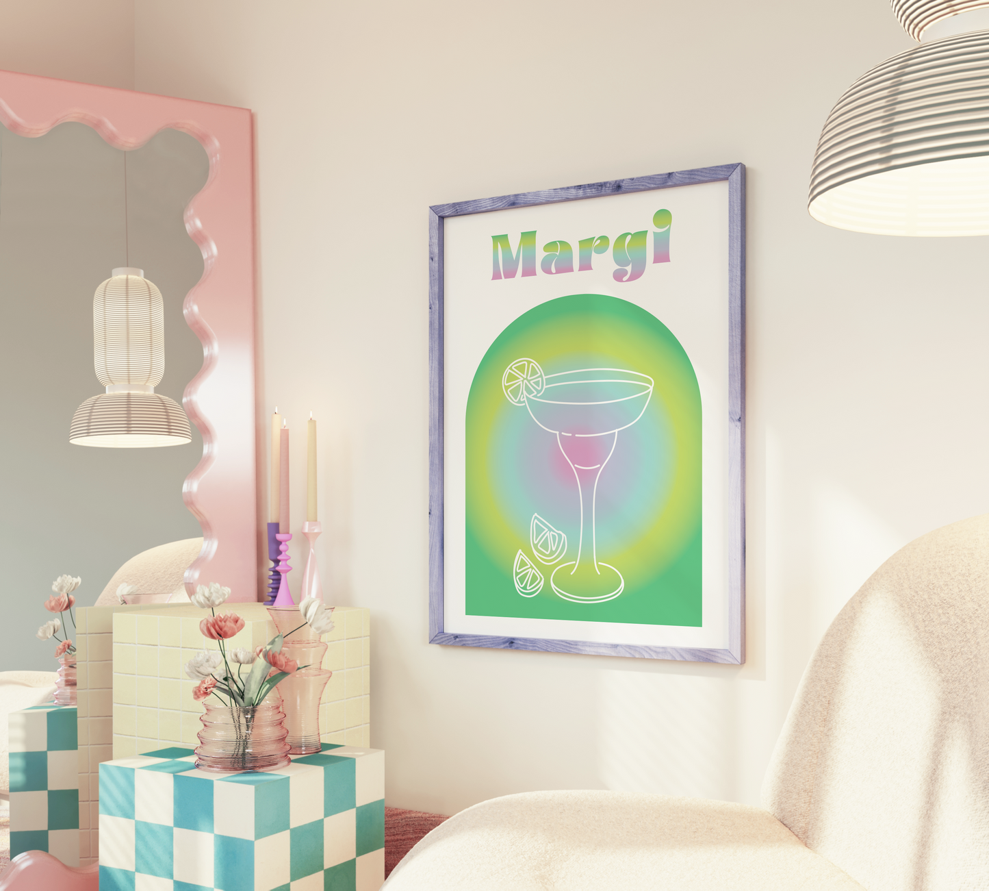 Margarita Cocktail Print