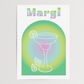 Margarita Cocktail Print