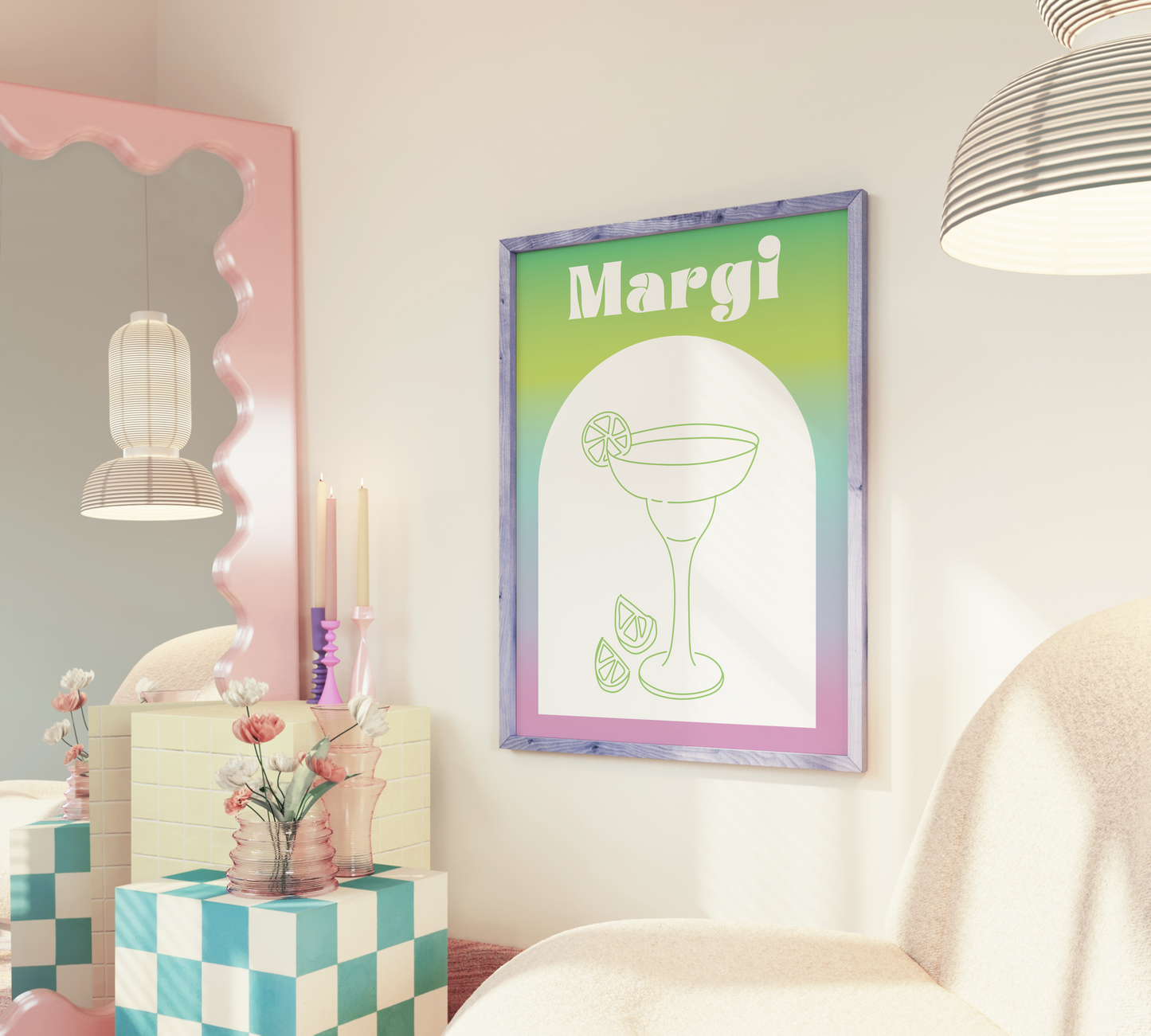 Margarita Cocktail Print