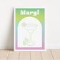 Margarita Cocktail Print