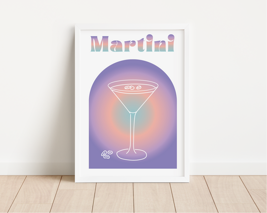 Espresso Martini Cocktail Print