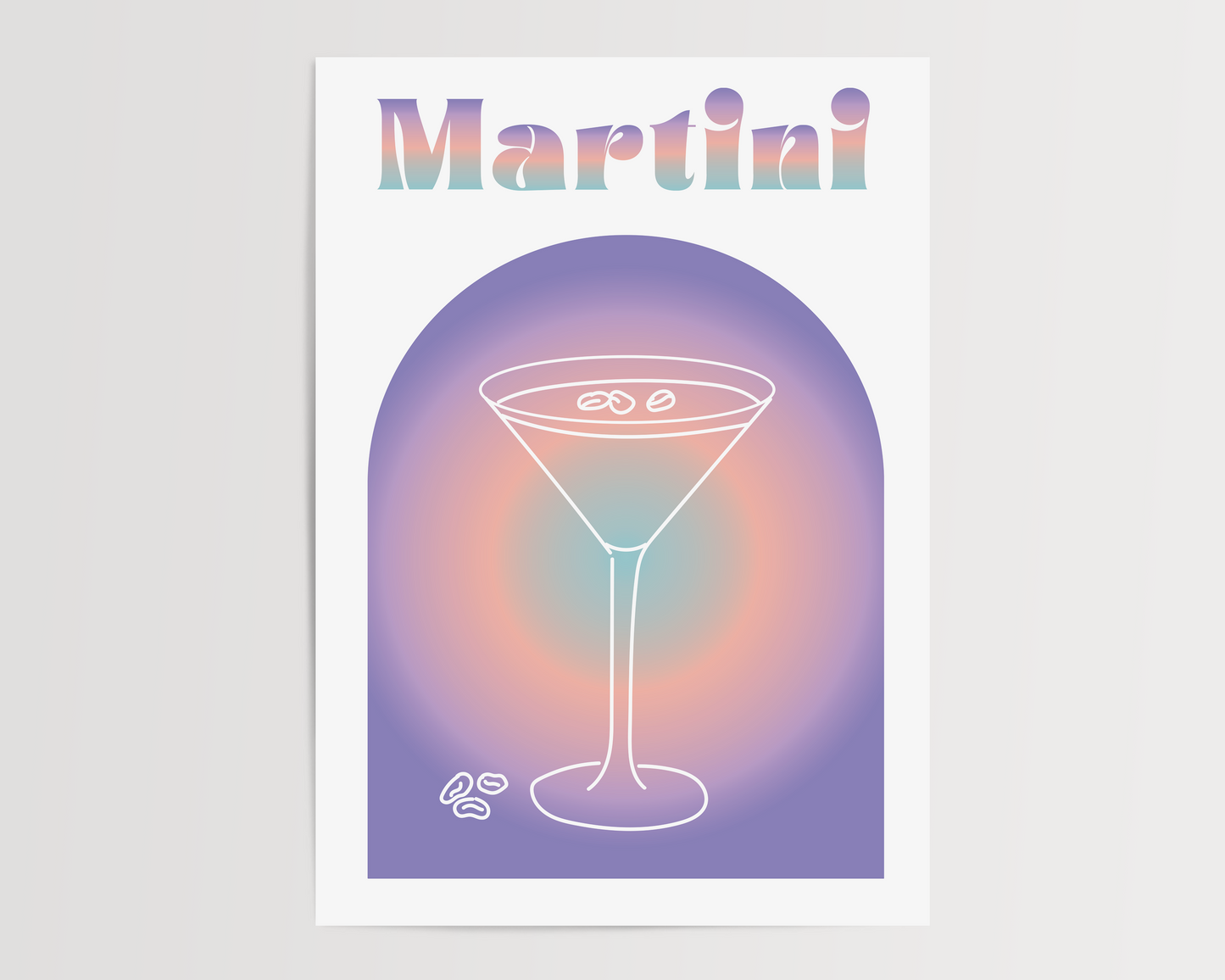 Espresso Martini Cocktail Print