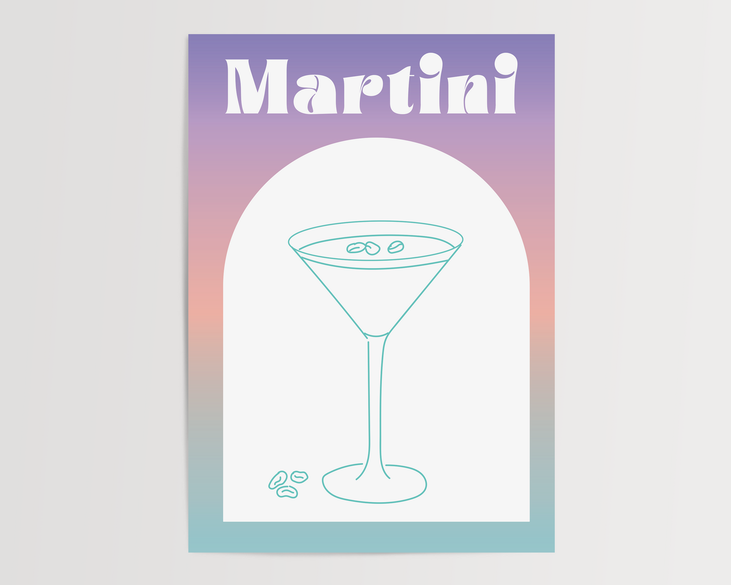 Espresso Martini Cocktail Print