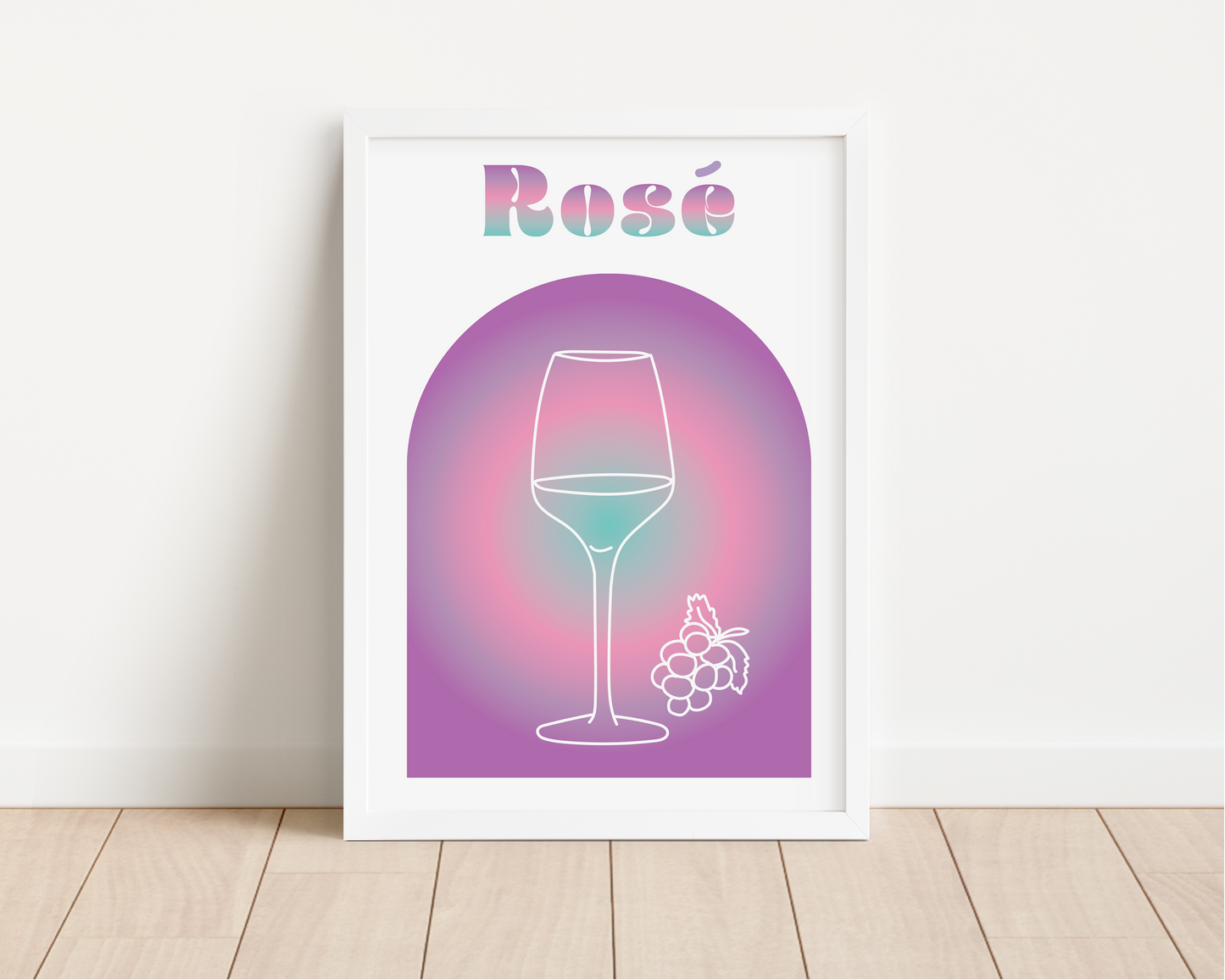 Rosè Cocktail Print