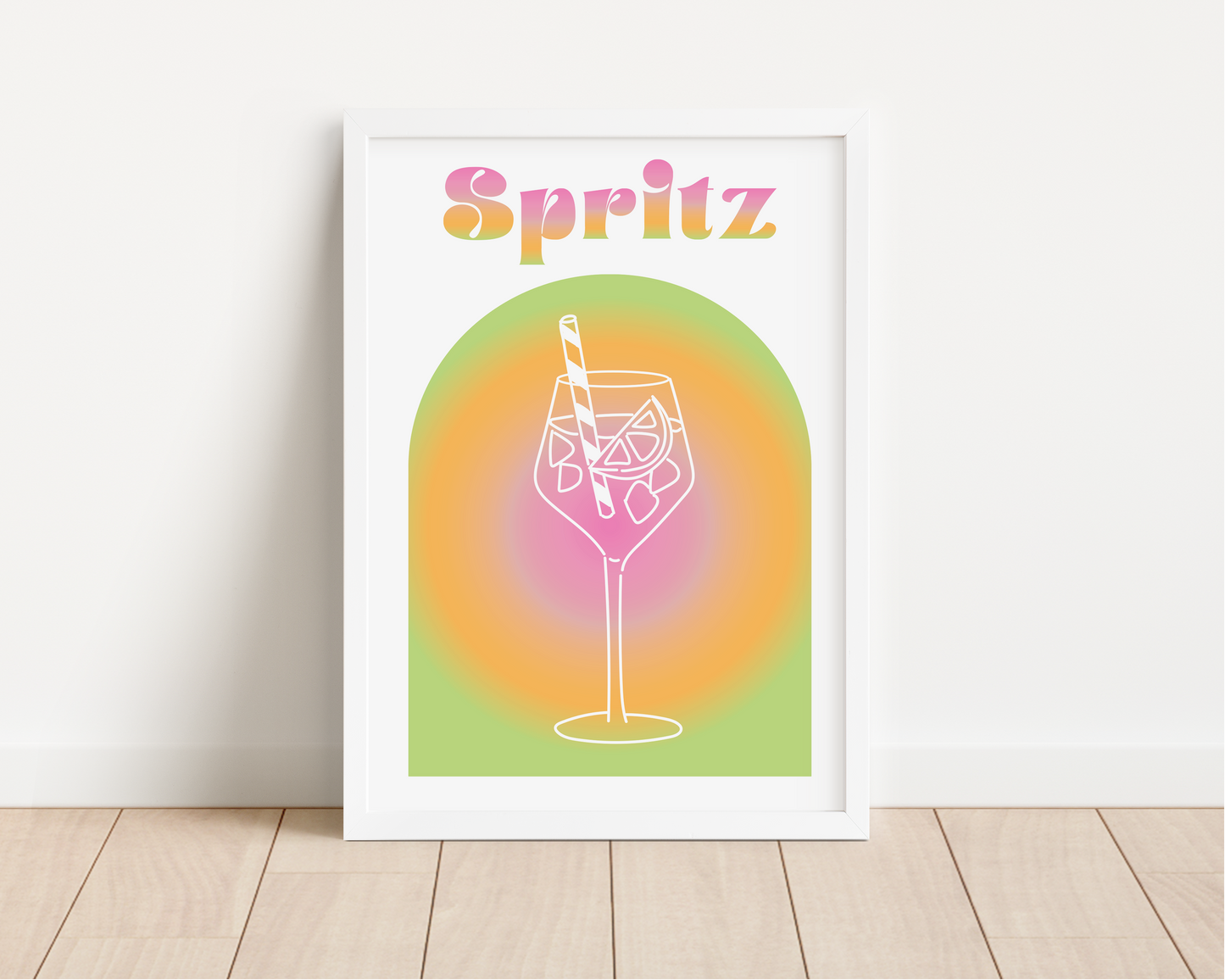 Spritz Cocktail Print