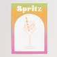 Spritz Cocktail Print