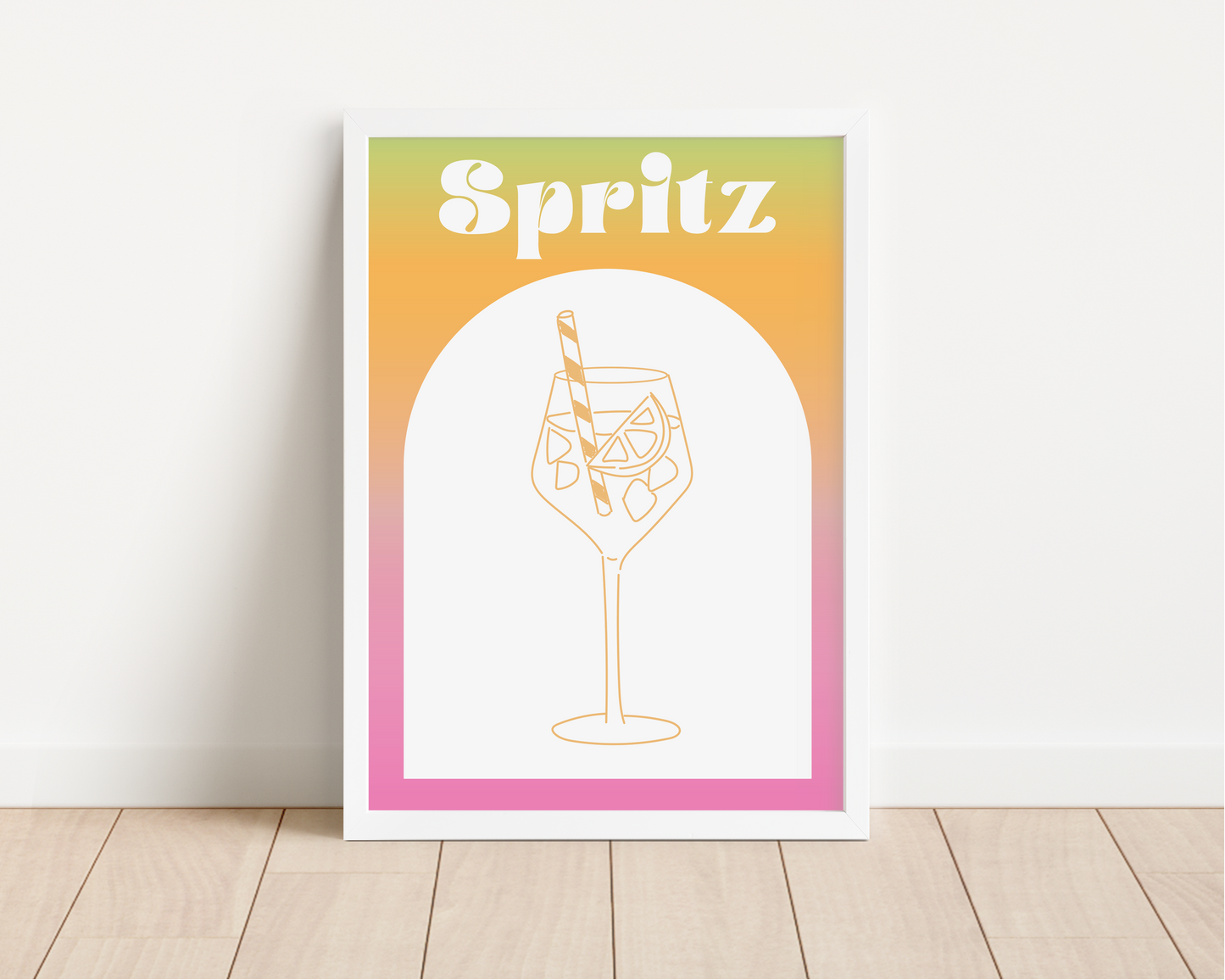 Spritz Cocktail Print