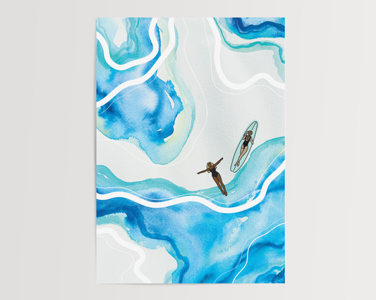 Surf Reef Print