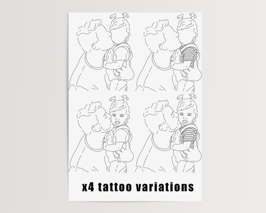 Tattoo Line Art